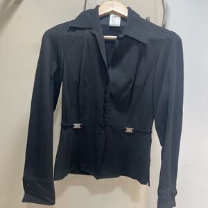 Vintage Vertigo Paris Black blazer and pants set